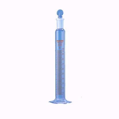 Cylinder Graduated with Penny Head Interchangeable Stopper with Hexagonal Base (Class A) - 5 ml