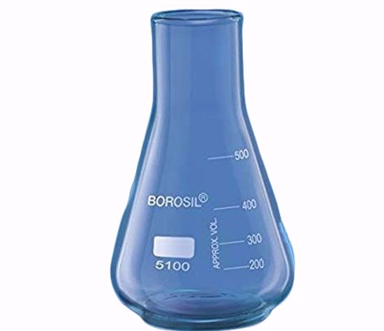 Erlenmeyer Conical Wide Mouth Flask - 250 ml