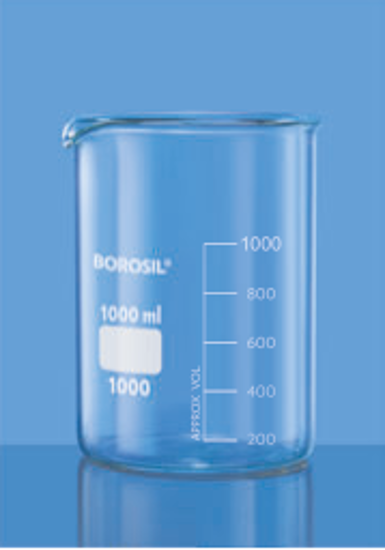 Low Form With Spout Beaker - 400 ml