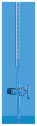 Burette Class A with Straight Bore Stopcock - 25 ml