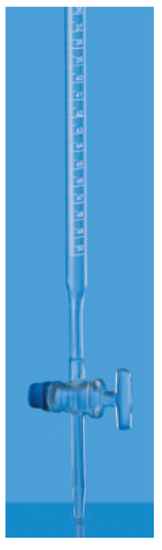 Burette Boroflo Class B (with Straight Bore Stopcock) - 100 ml