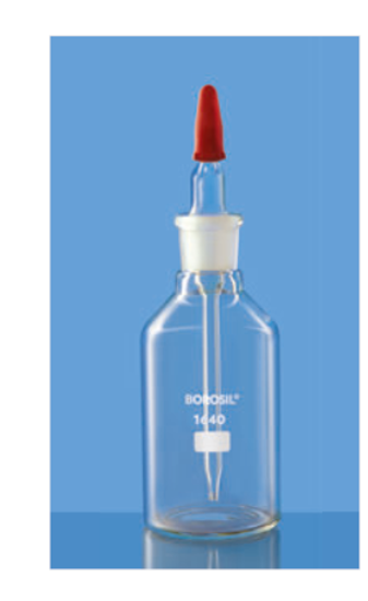 Dropping Bottle with Dropper and Rubber Teat - 125 ml	