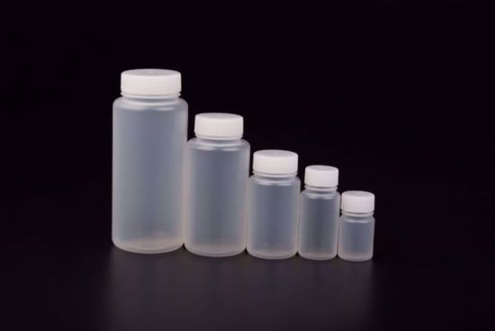 Wide Mouth Sterile Bottle Individually Wrapped HDPE
