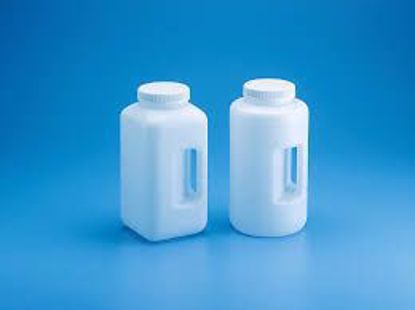 Wide Mouth Bottle With Handle Round HDPE 4 Lts.