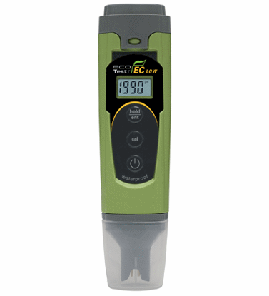 Waterproof EcoTestr EC Low Tester with ATC, 1 point Calibration